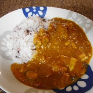 塩豚と玉ねぎの醤油麹カレー